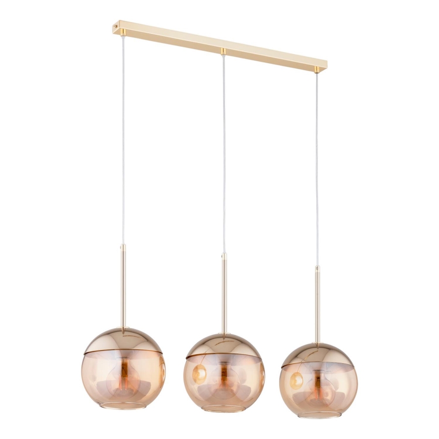 Candelabro num fio VOLDA 3xE27/60W/230V bronze