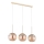 Candelabro num fio VOLDA 3xE27/60W/230V bronze