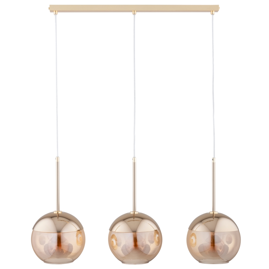 Candelabro num fio VOLDA 3xE27/60W/230V bronze