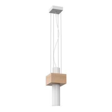 Candelabro num fio WEST 1xGU10/25W/230V branco