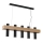 Candelabro num fio WEST 5xGU10/25W/230V