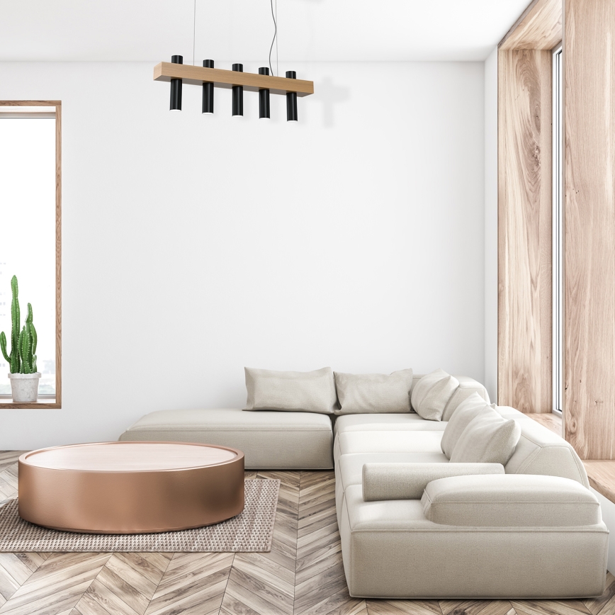 Candelabro num fio WEST 5xGU10/25W/230V