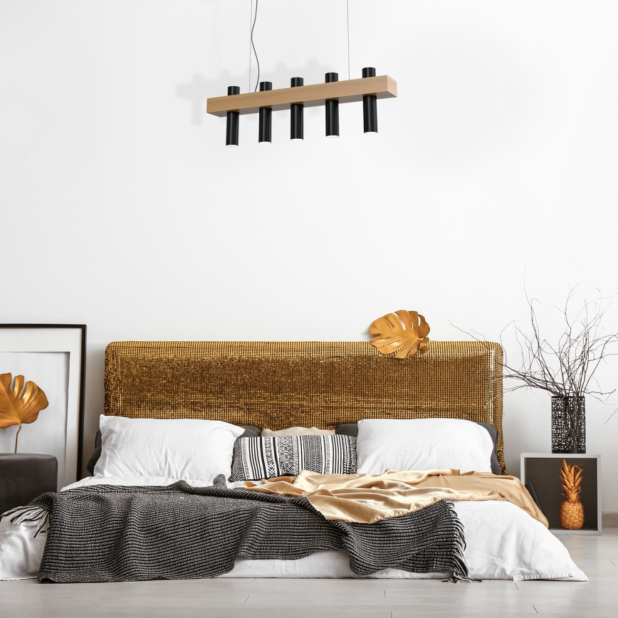 Candelabro num fio WEST 5xGU10/25W/230V