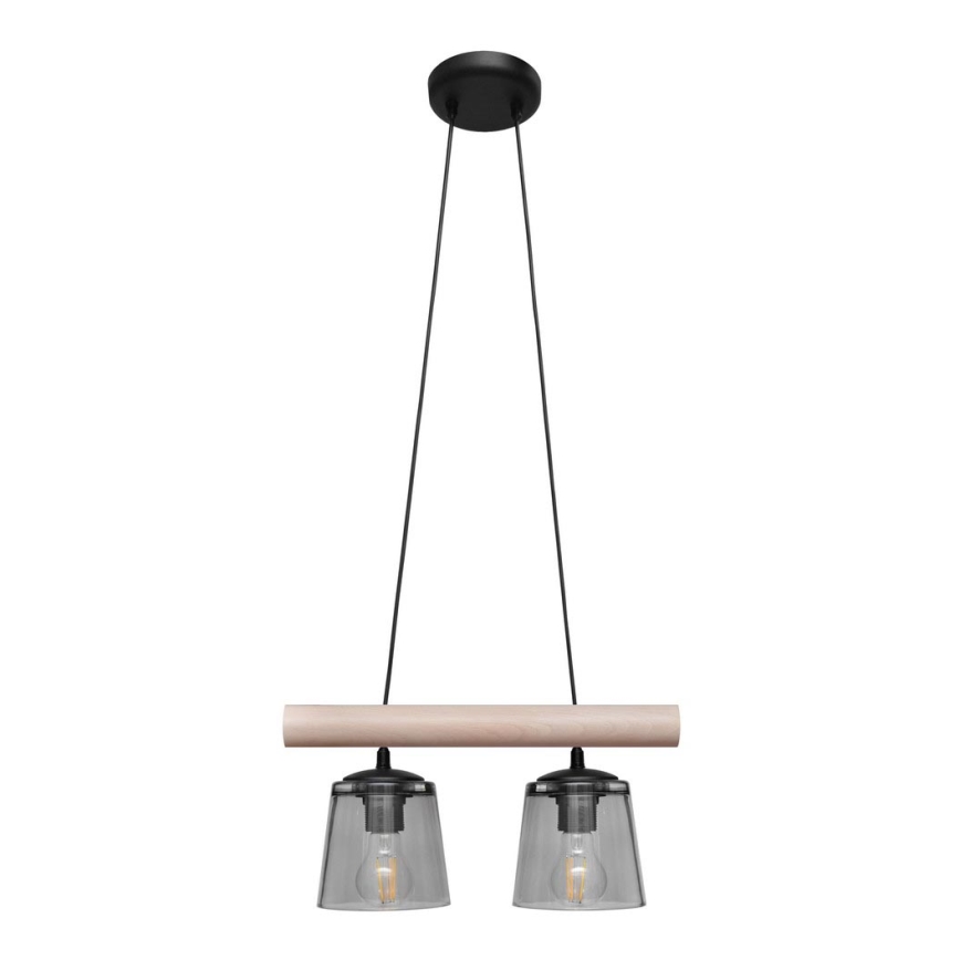 Candelabro num fio WOODSTOCK 2xE27/15W/230V