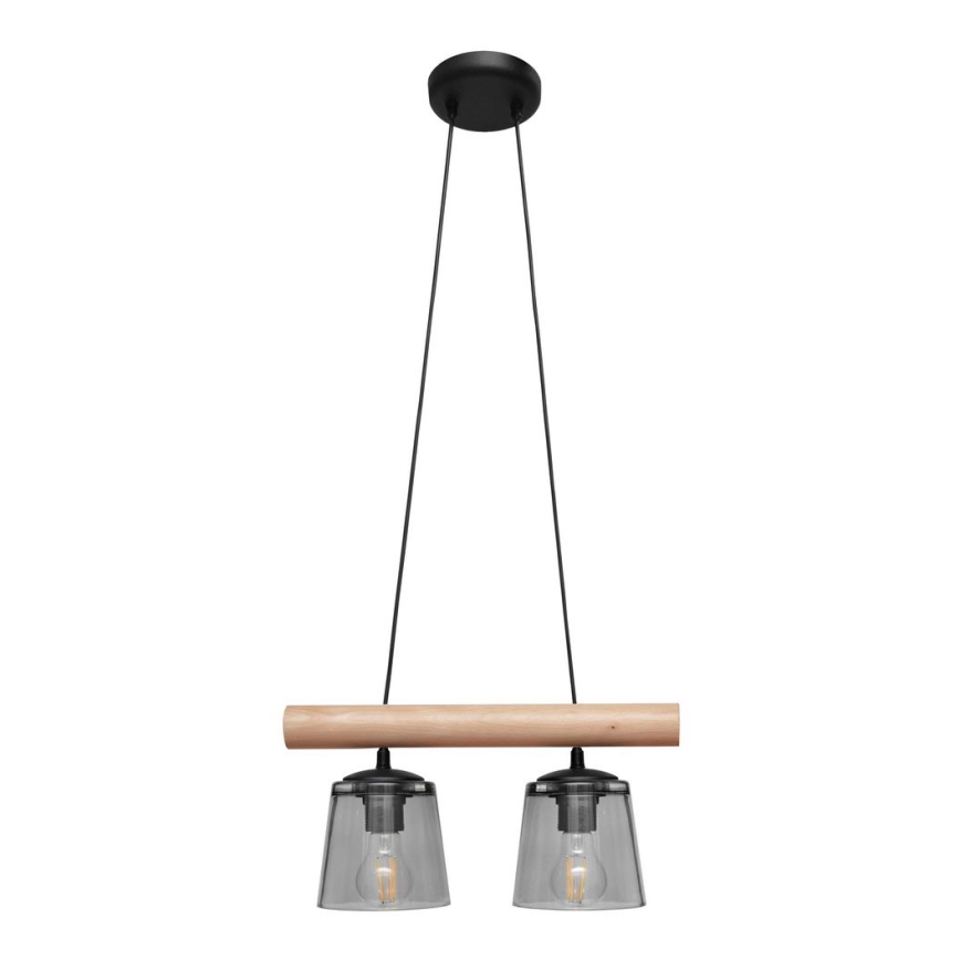 Candelabro num fio WOODSTOCK 2xE27/15W/230V