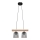 Candelabro num fio WOODSTOCK 2xE27/15W/230V