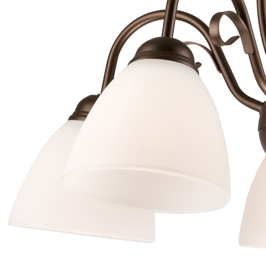 Candelabro numa corrente ADELLE 5xE27/60W/230V