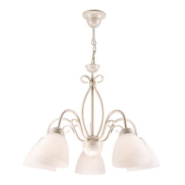 Candelabro numa corrente ADELLE 5xE27/60W/230V
