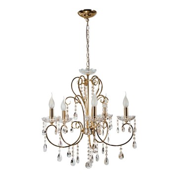 Candelabro numa corrente AURORA 5xE14/40W/230V