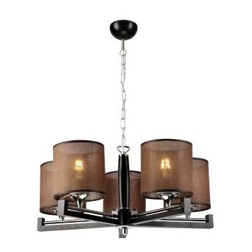 Candelabro numa corrente AZZURRO 5xE27/60W/230V