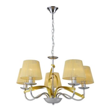 Candelabro numa corrente DIVA 5xE14/40W/230V