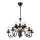 Candelabro numa corrente DONATO 10xE14/40W/230V
