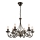 Candelabro numa corrente DONATO 6xE14/40W/230V