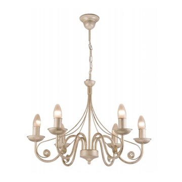 Candelabro numa corrente DONATO 6xE14/40W/230V
