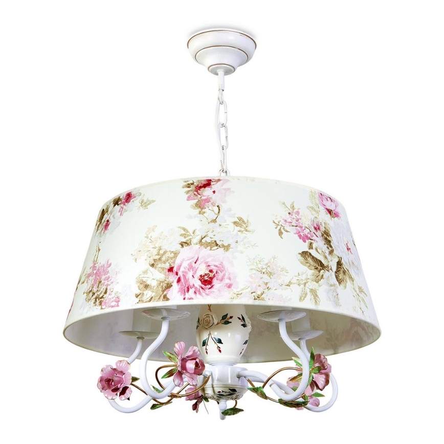 Candelabro numa corrente FLORENCE 5xE14/40W/230v