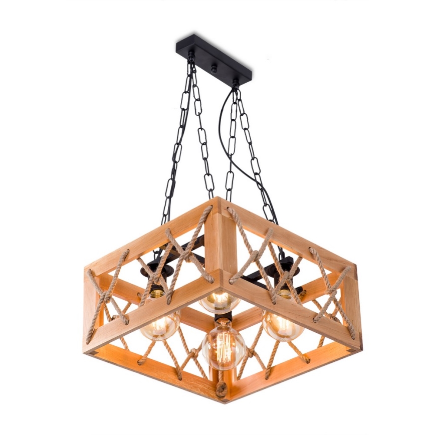 Candelabro numa corrente GRANGE 4xE27/60W/230V