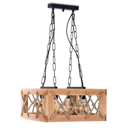 Candelabro numa corrente GRANGE 4xE27/60W/230V