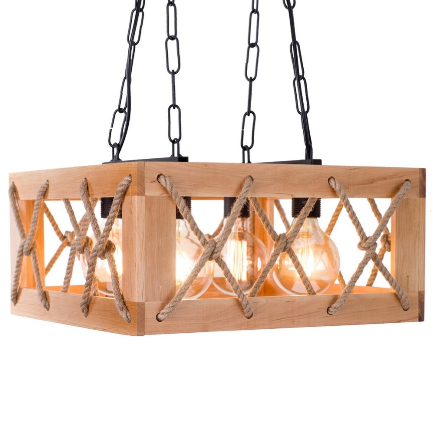 Candelabro numa corrente GRANGE 4xE27/60W/230V