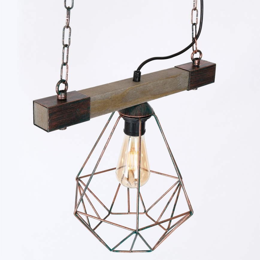 Candelabro numa corrente HAKON 1xE27/60W/230V
