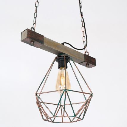 Candelabro numa corrente HAKON 1xE27/60W/230V