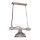 Candelabro numa corrente HAKON 1xE27/60W/230V luz