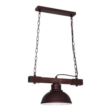 Candelabro numa corrente HAKON 1xE27/60W/230V Sombrio
