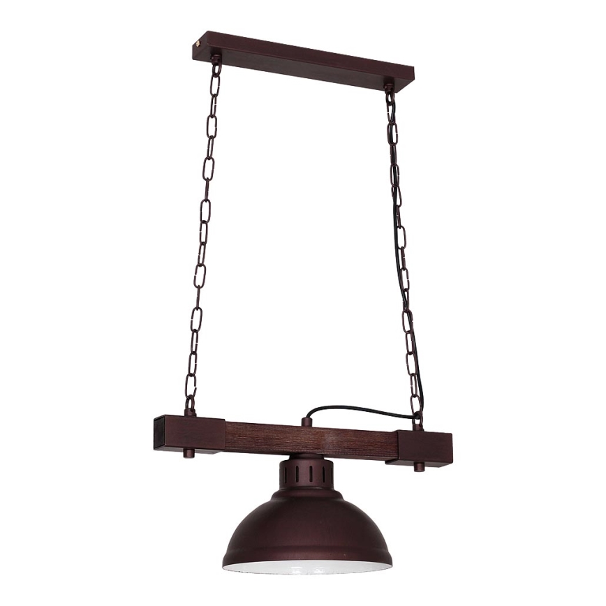 Candelabro numa corrente HAKON 1xE27/60W/230V Sombrio