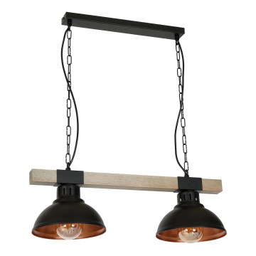 Candelabro numa corrente HAKON 2xE27/60W/230V