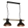 Candelabro numa corrente HAKON 2xE27/60W/230V