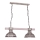 Candelabro numa corrente HAKON 2xE27/60W/230V luz
