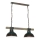 Candelabro numa corrente HAKON 2xE27/60W/230V pátina
