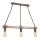 Candelabro numa corrente HAKON 3xE27/60W/230V