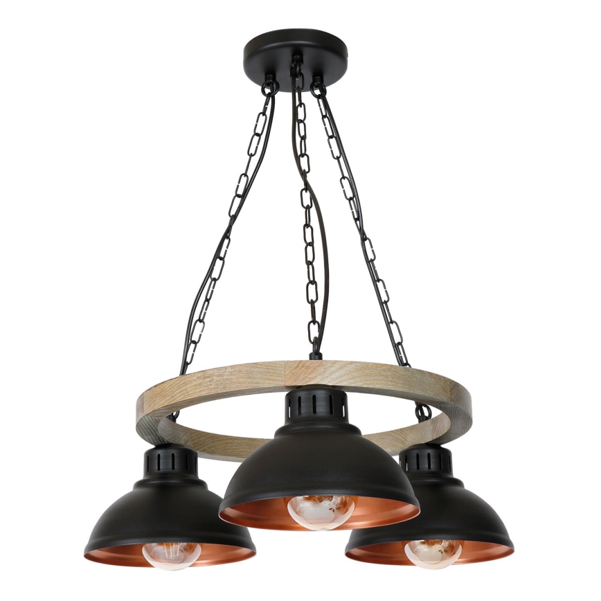 Candelabro numa corrente HAKON 3xE27/60W/230V
