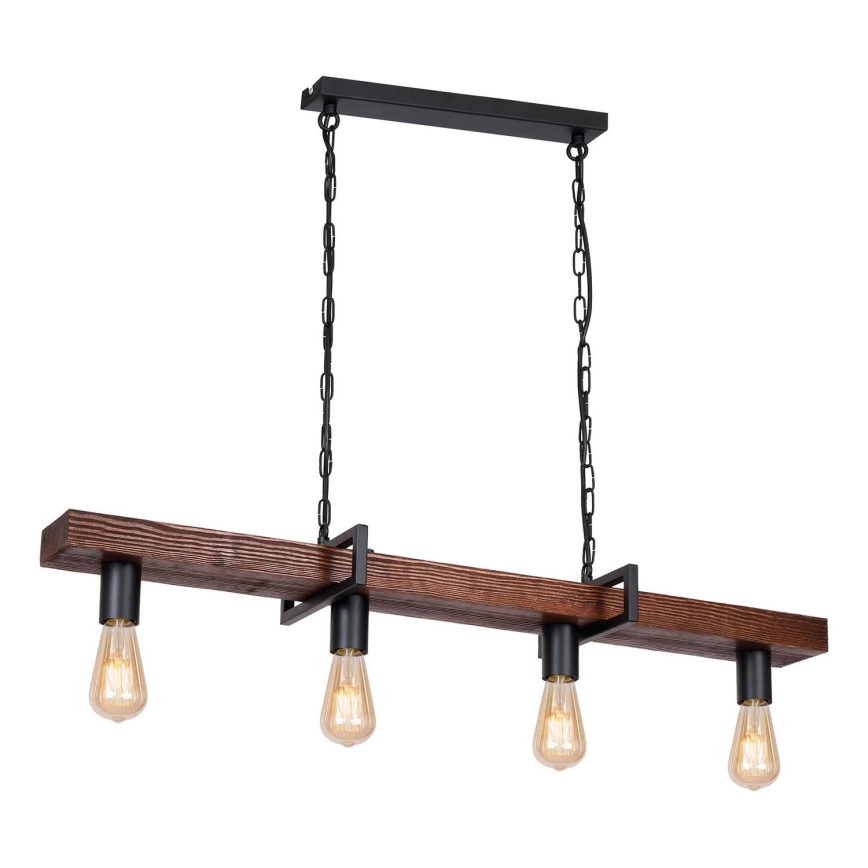 Candelabro numa corrente HARD 4xE27/60W/230V