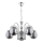 Candelabro numa corrente HERO 5xE14/40W/230V cromo brilhante