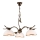 Candelabro numa corrente KALIA 3xE27/60W/230V