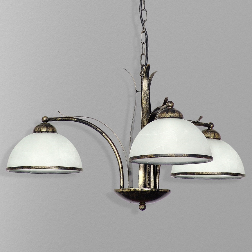 Candelabro numa corrente KORFU 3xE27/60W/230V