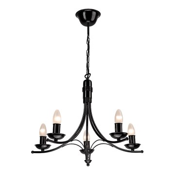 Candelabro numa corrente LUCA 5xE14/40W/230V