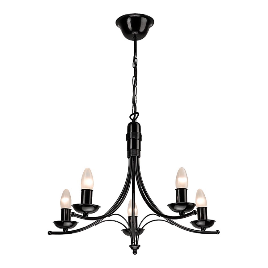 Candelabro numa corrente LUCA 5xE14/40W/230V