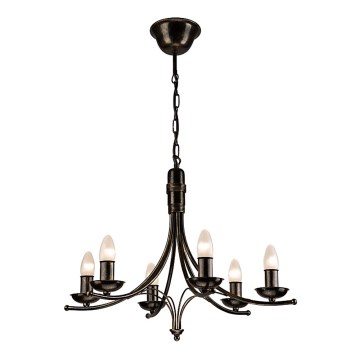 Candelabro numa corrente LUCA 6xE14/40W/230V