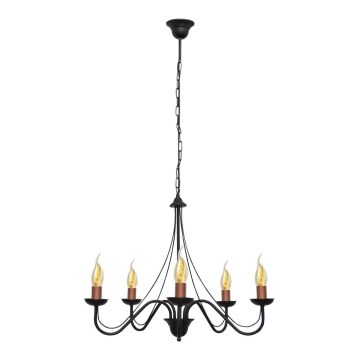 Candelabro numa corrente MALBO 5xE14/60W/230V