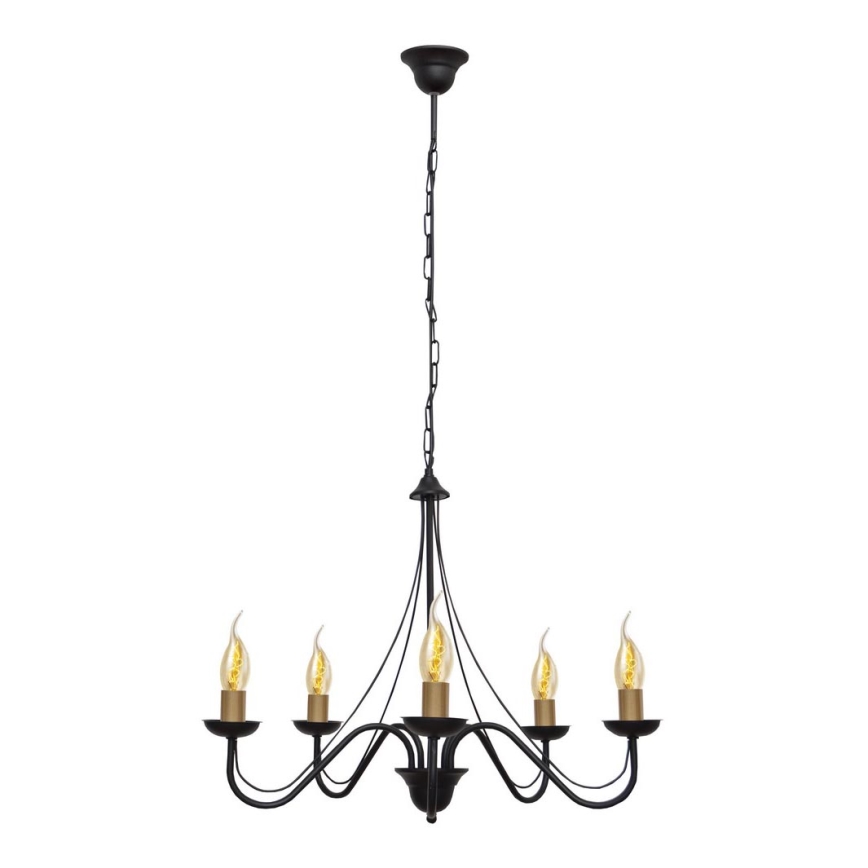 Candelabro numa corrente MALBO 5xE14/60W/230V