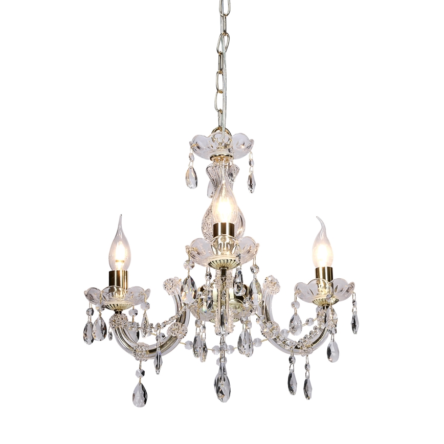 Candelabro numa corrente MARIA TERESA 3xE14/40W/230V