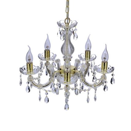 Candelabro numa corrente MARIA TERESA 5xE14/40W/230V