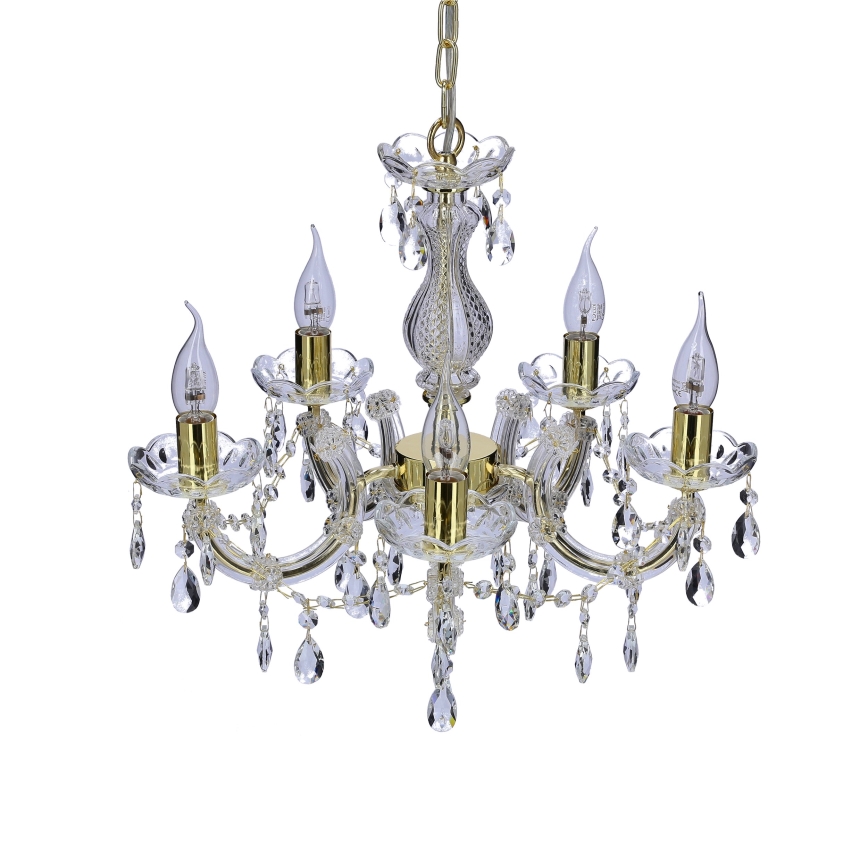 Candelabro numa corrente MARIA TERESA 5xE14/40W/230V