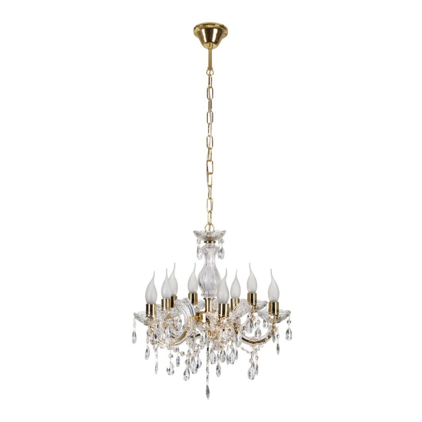 Candelabro numa corrente MARIA TERESA 8xE14/40W/230V