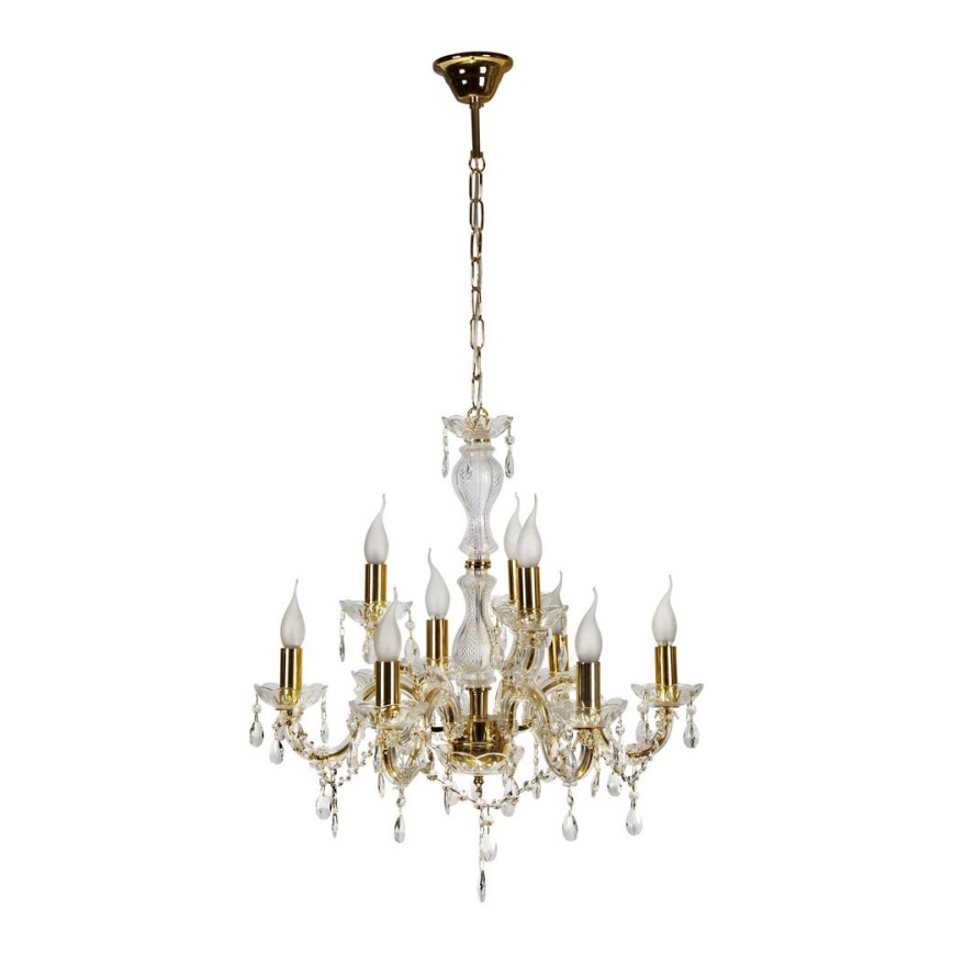 Candelabro numa corrente MARIA TERESA 9xE14/40W/230V