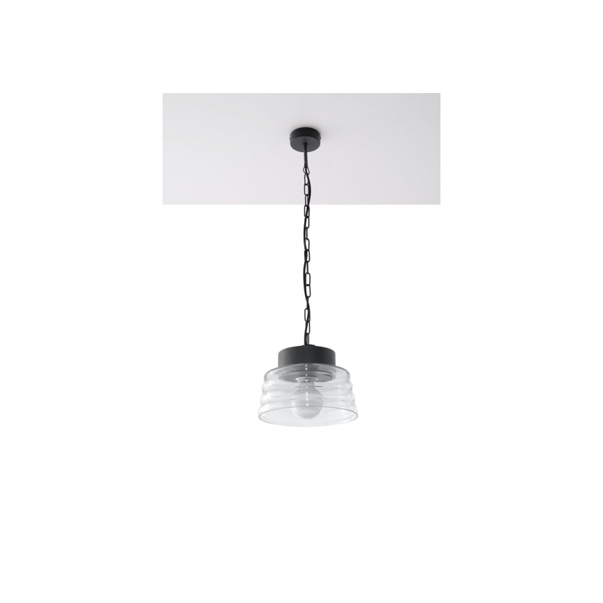 Candelabro numa corrente MARINA 1xE27/60W/230V
