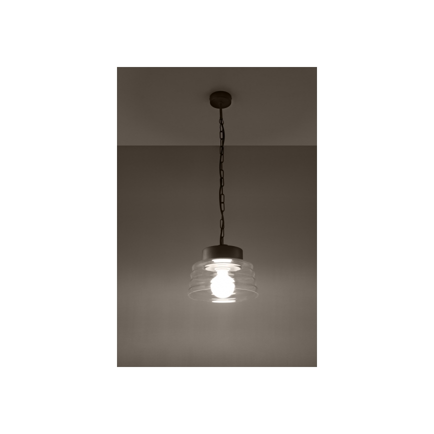 Candelabro numa corrente MARINA 1xE27/60W/230V