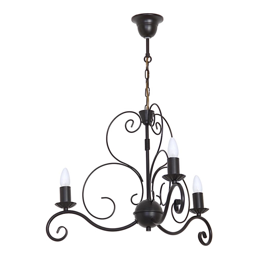Candelabro numa corrente MAURO 3xE14/60W/230V